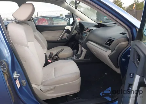 2015 Subaru Forester 2.5I z USA, uszkodzony, nr VIN JF2SJABC0FH499462